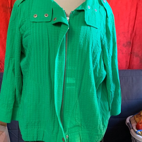 Green Chicos Moto Jacket - Picture 2 of 3